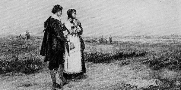 Departure of Mayflower