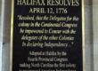 Halifax Resolves