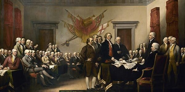 signing of the Declaration of Independence